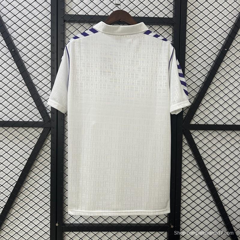 89/90 Retro Real Madrid Home Jersey