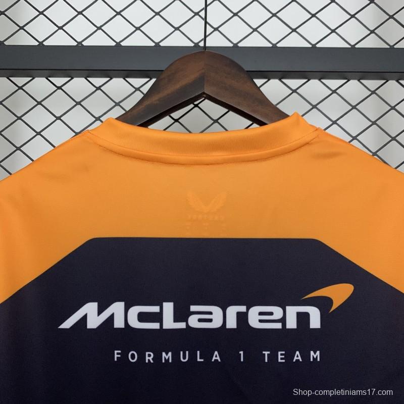 2025 F1 Formula Orange/Navy Mclaren Jersey