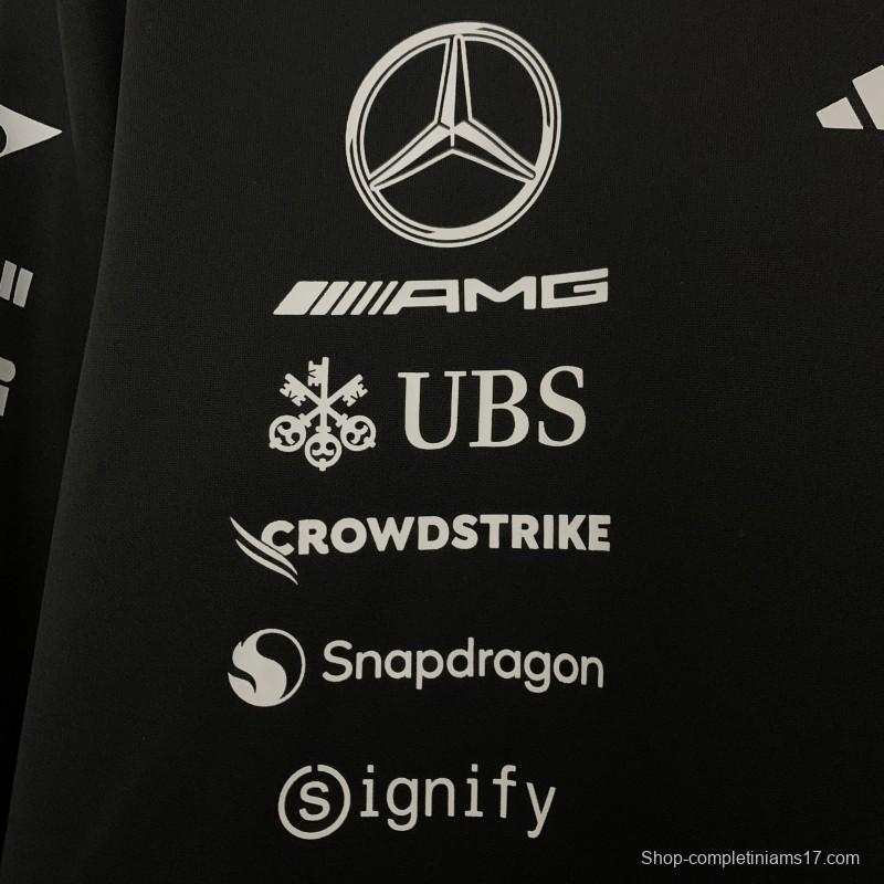 2025 F1 Formula AMG Black Hoodie