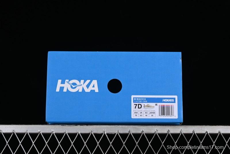 HOKA ONE ONE MACH 6 Next-Generation Flagship Racing Shoes - 1147790 OKB