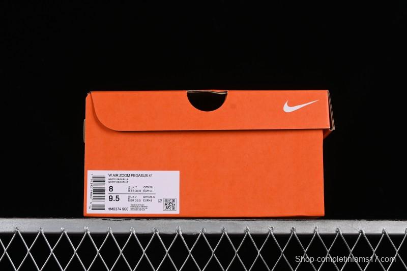 Nike Air Zoom Pegasus 41 Breathable Lightweight Running Shoes with Cushioning - HM0374-900