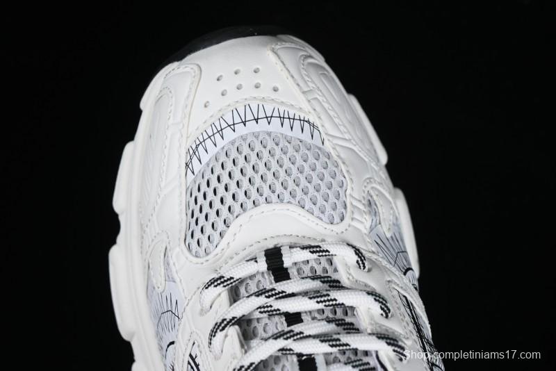 Dior Chrono Round Toe Lace-Up Lifestyle Casual Running Shoes - 59K GREY