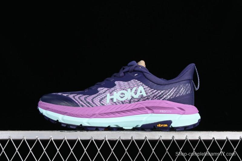 Hoka One One Mafate Speed 4 Low-Cut Professional Trail Running Shoes - 1129930 NSOF