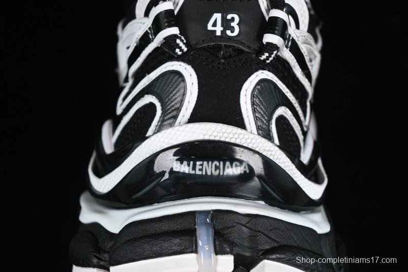 Balenciaga Runner Kith Four Color Retro Casual Sneakers - W3RXP0213