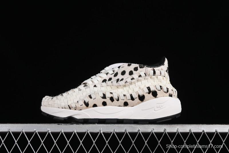 Nike Air Footscape Woven Asymmetrical Weave Slip-Resistant Low-Top Lifestyle Casual Shoes - FB1959-102