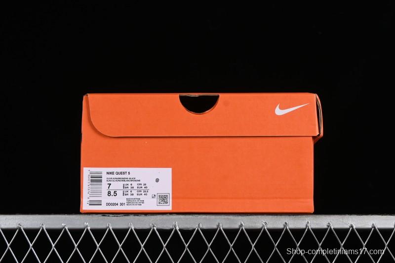 Nike Quest 5 Extreme Series Cushioned Lightweight Running Shoes - DD0204-301