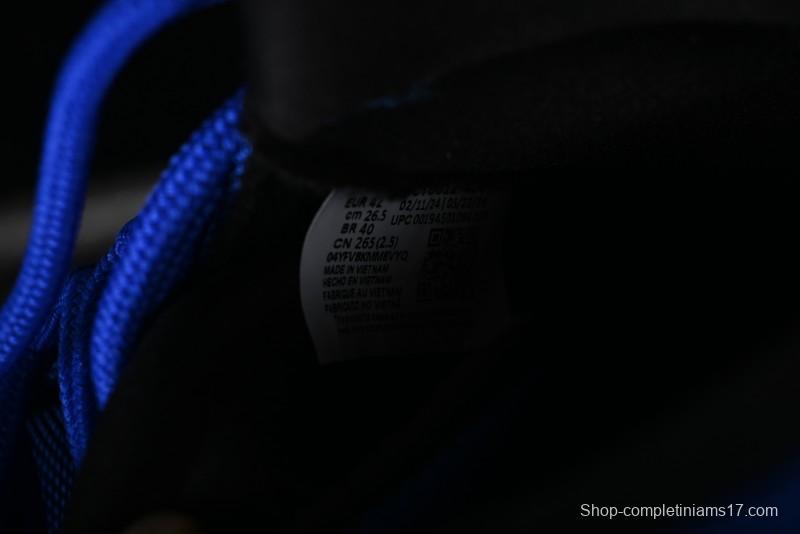 Nike Air Jordan 11 Retro High Top Basketball Shoes in Black and Blue - CT8012-400