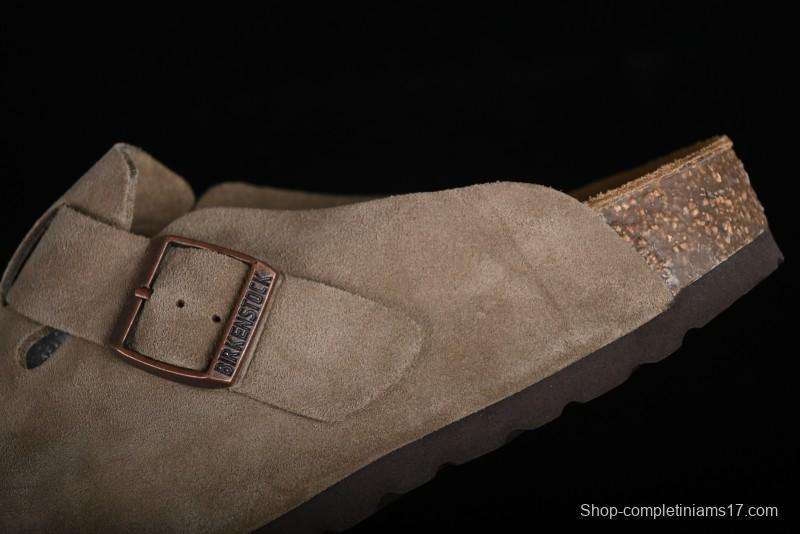 Birkenstock Arizona Soft Footbed Sandals with Suede Leather and Lambswool Lining - G.D4