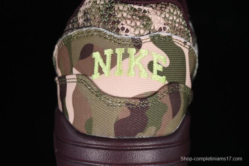 Nike Air Max 1 Retro Running Shoes with Half-Sole Air Cushion - FN8358-200