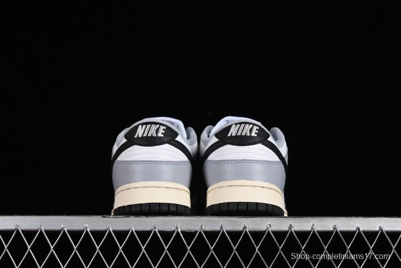 Nike Dunk Low SB Light Smoke Grey White Grey Casual Skate Shoes - DD1503-117