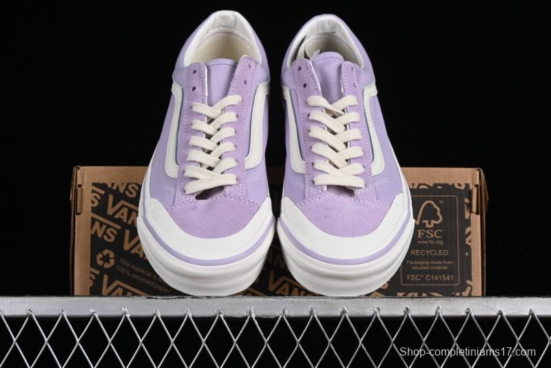 Vans Old Skool Reissue 136 Classic Low-Top Skate Shoes with Detachable Cushioned Insole and Crescent Toe Design - VN000MT6E3N