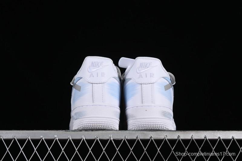 Nike Air Force 1 '07 Low Anime Theme Broken Swoosh Custom Spray Casual Sneakers - ZH0316-020