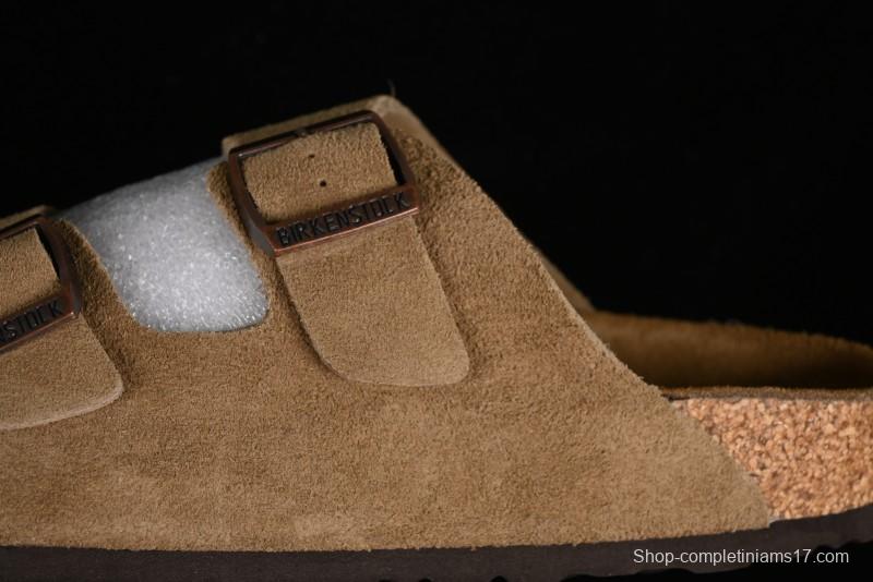 Birkenstock Birkenstock Sandals Series Soft Suede Leather with Lambswool Insole and Cork Midsole - G.D4