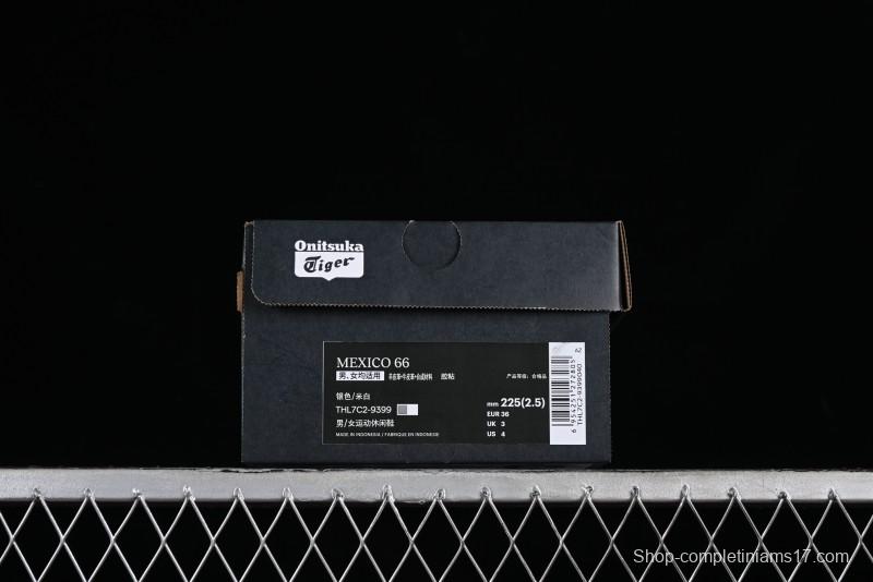 Onitsuka Tiger Mexico 66 Low-Top Leather Sneakers for Casual Running - THL7C2-9399