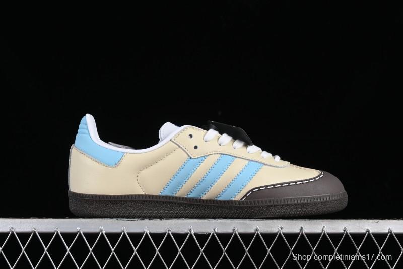Adidas Originals Samba OG IG1024 Mechanical Magic Pudding Biscuit Custom Casual Sneakers - IG1024