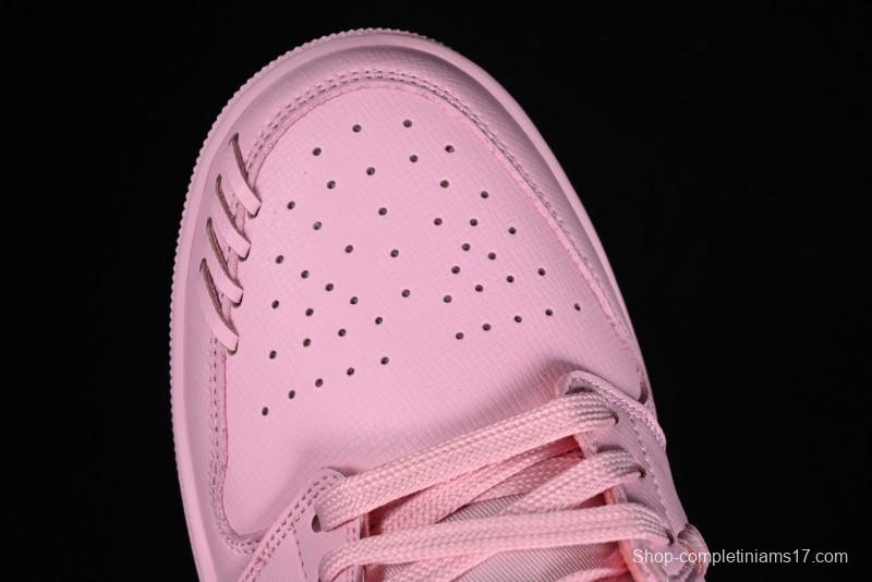 Nike Air Jordan 1 Low "Method of Make" Casual Sneakers with Woven Detailing - FN5032-600