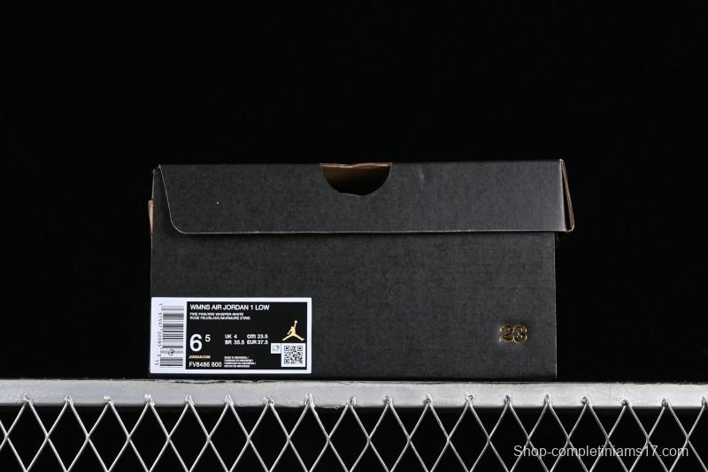 Nike Air Jordan 1 Low AJ1 Rose Pink Low-Top Casual Lifestyle Sneakers - FV8486-600