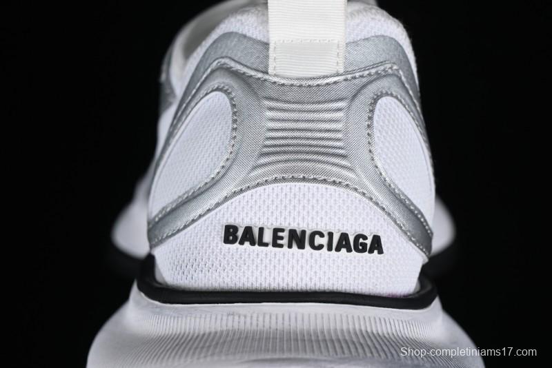 Balenciaga Circuit Lightweight Distressed Print Round-Toe Fashion Casual Shoes - WFLGY0523