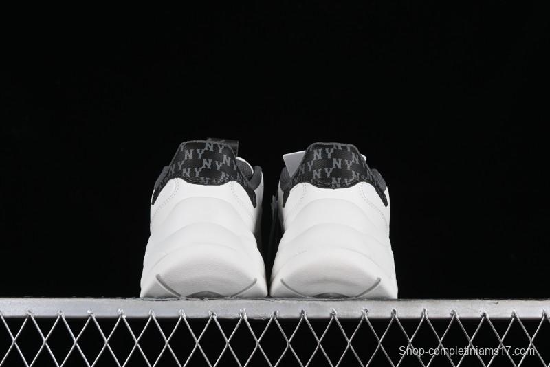 New York Yankees MLB Bigball Chunky Denim Monogram Platform Sandals - 3ASHBDM4N50BKS