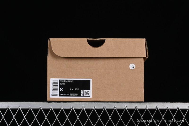 Nike Calm Slide Mule Comfortable Foam Sandals with Textured Footbed - FB2185-001