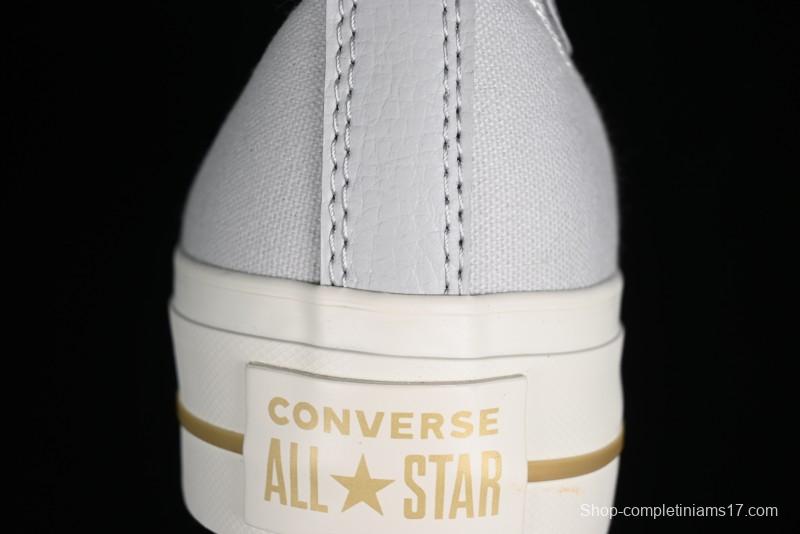 Converse All Star Lift High Top Platform Casual Canvas Shoes - A08237C