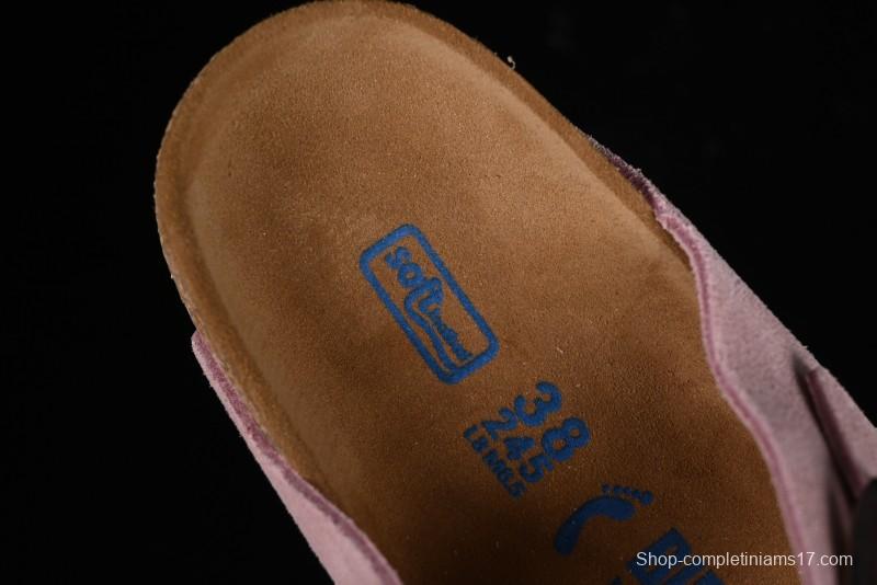 Birkenstock Arizona Soft Footbed Sandals with Suede Leather and Lambswool Lining - G.D4