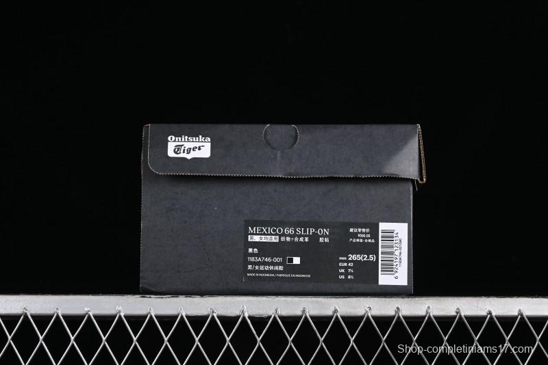 Onitsuka Tiger Mexico 66 Low-Top Canvas Casual Running Shoes - 1183A746-001