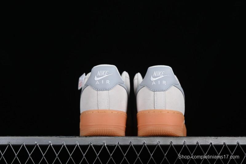 Nike Air Force 1 '07 Low Casual Sneakers with Full-Length Air Cushion - FQ8714-002