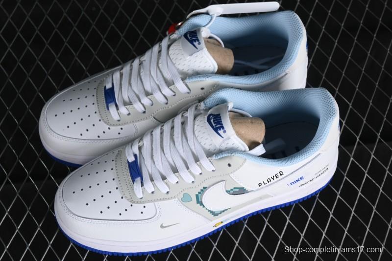 Nike Air Force 1'07 Low "Mario" Casual Sneakers - FB1844-222