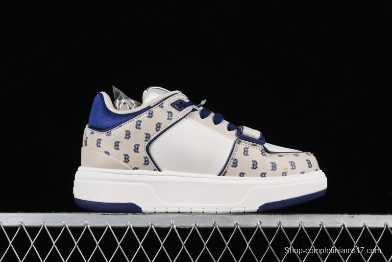 MLB Chunky Liner New York Yankees Lightweight Platform Sneakers with 6cm Height Increase - 3ASXLM13N43BGL