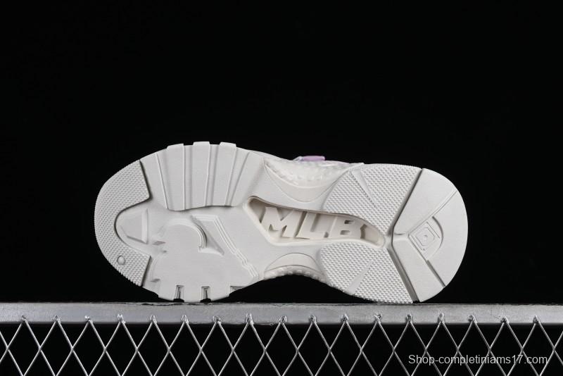 New York Yankees MLB Bigball Chunky Mask Jane Thick Platform Casual Sandals - 3ASDBCM4343LDS