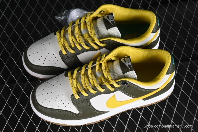 Nike Dunk Low Retro Low Premium "Avocado" SB Casual Skate Shoes - FV3629-371