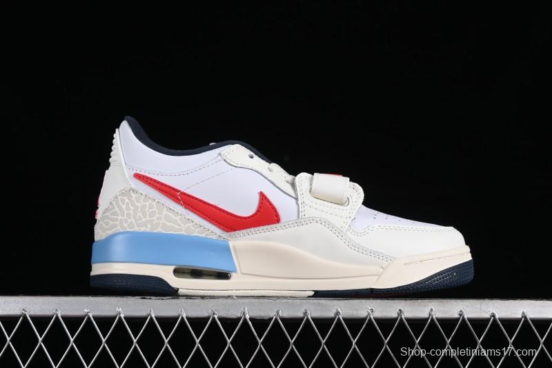 Nike Air Jordan Legacy 312 Low Sneakers with Velcro Strap and Triple Sole Design - HM3709-141