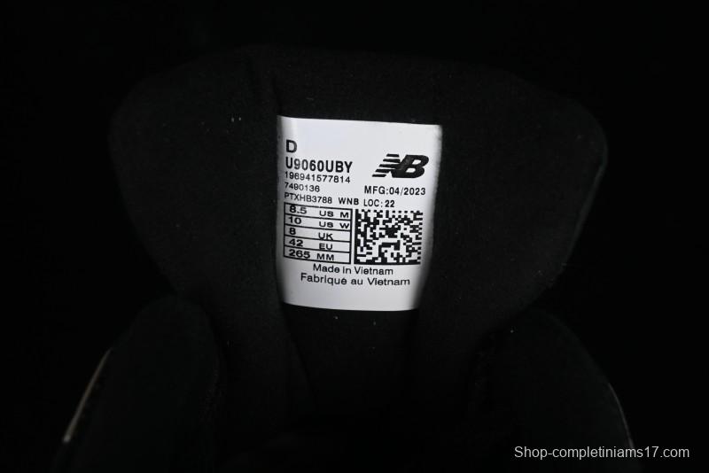 Joe Freshgoods x New Balance NB9060 Retro Casual Running Sneakers with ABZORB Cushioning - U9060UBY