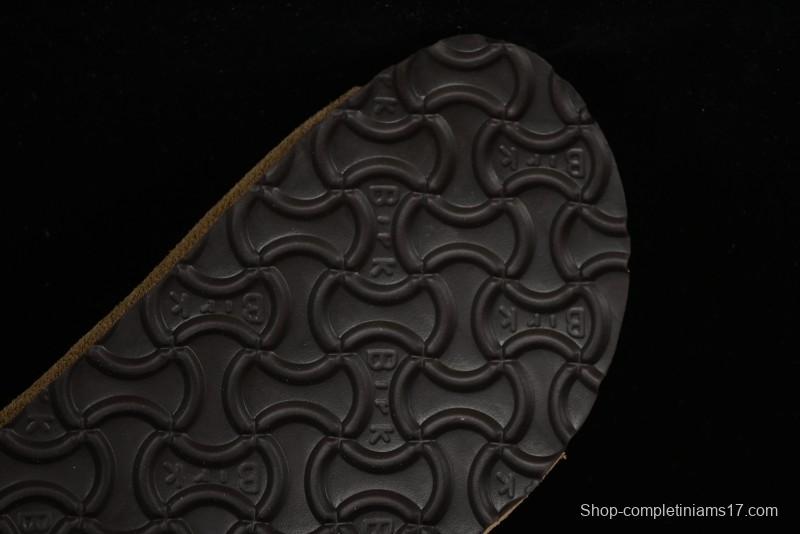 Birkenstock Birkenstock Sandals Series Soft Suede Leather with Lambswool Insole and Cork Midsole - G.D4