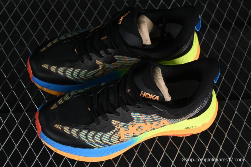 Hoka One One Mafate Speed 4 Low-Cut Professional Trail Running Shoes - 1138472 BKML