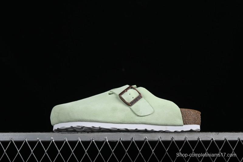 Birkenstock Arizona Soft Footbed Sandals with Suede Leather and Lambswool Lining - G.D4