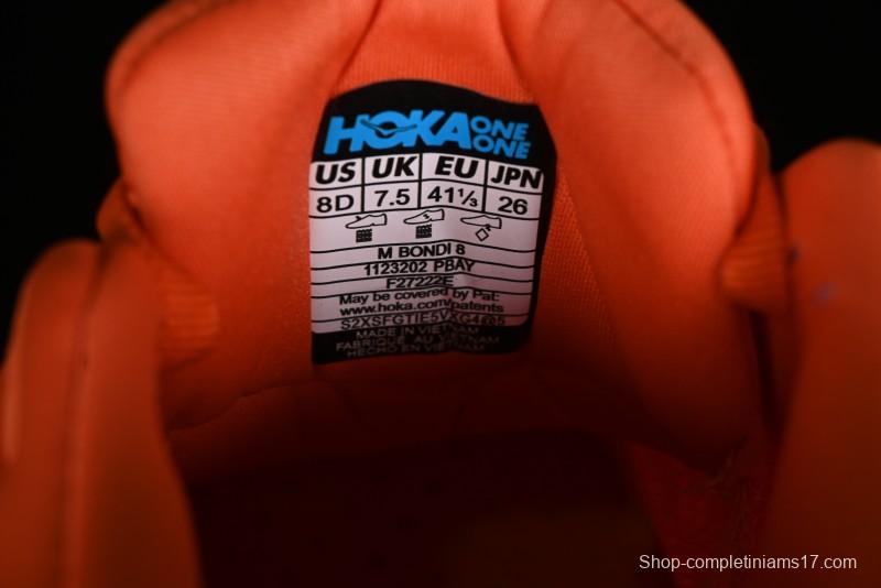 HOKA ONE ONE Bondi 8 Functional Cushioned Running Shoes - 1123202 PBAY