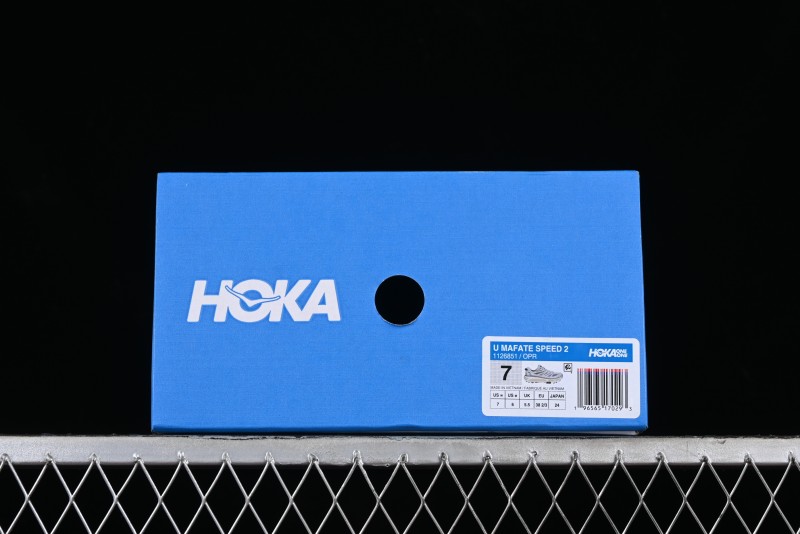 Hoka Mafate Speed 2 Lightweight Trail Running Shoes with Fresh Foam Midsole and Vibram Outsole - 1126851 OPR