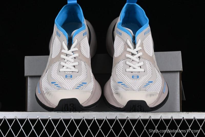 Balenciaga Circuit Lightweight Distressed Print Round Toe Fashion Casual Shoes - WFLGY2240