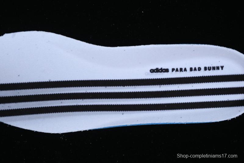 Adidas Originals Gazelle Indoor Bad Bunny Retro Low-Top Sneakers with Non-Slip and Wear-Resistant Sole - IF9733