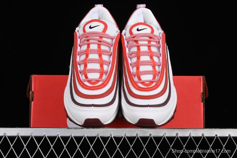 Nike Air Max 97 Retro Running Shoes with Full-Sole Air Cushion - FN6957-101
