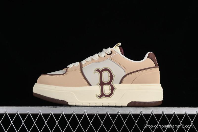 MLB Chunky Liner Basic New York Yankees Thick Sole Casual Sneakers with 6cm Height Increase - 3ASXCA12N43BGS