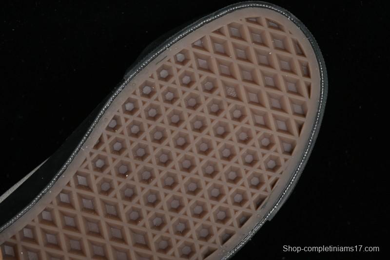 Vans Old Skool Reissue 136 Retro Casual Vulcanized Sneakers in Gray Blue White - VN000CRPGRN