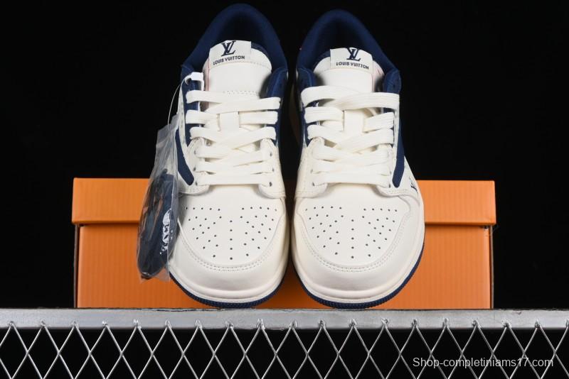 Nike Air Jordan 1 Low OG SP Travis Scott x Fragment Design Collaboration Sneakers - LJ5188-002