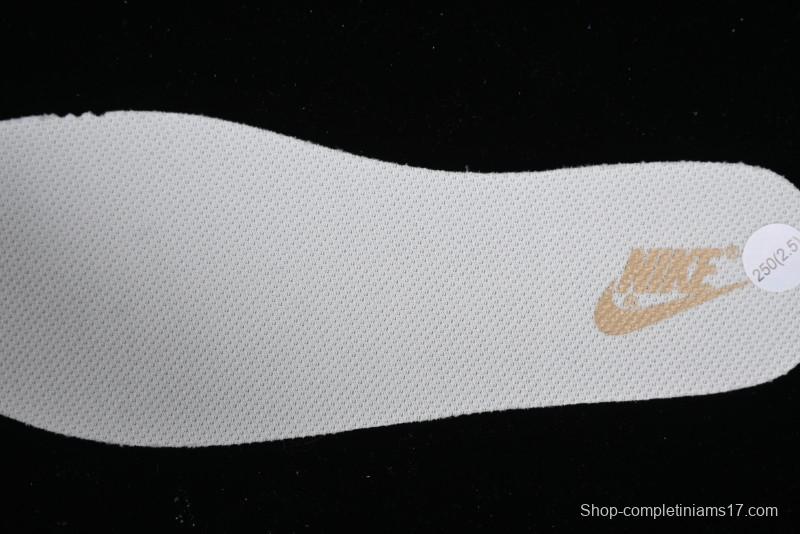 Nike SB Dunk Low Collaboration Three Swooshes Beige Gold Colorway Low-Top Casual Skateboarding Shoes - NK5639-326