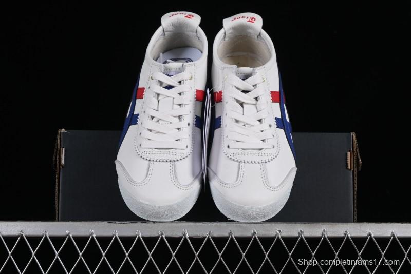 Onitsuka Tiger Mexico 66 Low-Top Leather Sneakers for Casual Running - D507L-0152