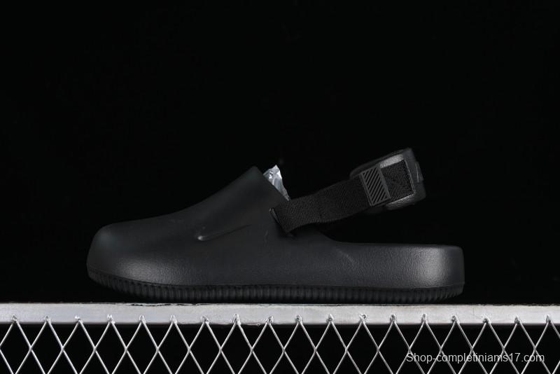 Nike Calm Slide Mule Comfortable Foam Sandals with Textured Footbed - FB2185-001