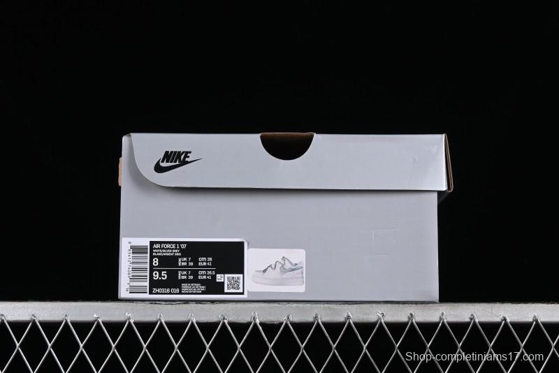 Nike Air Force 1 '07 Low Custom Anime Theme Spray-Painted Swoosh Casual Sneakers - ZH0316-016