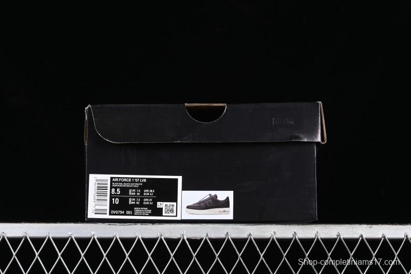 Nike Air Force 1 '07 Low Casual Sneakers with Full-Length Air Cushion - DV0794-001